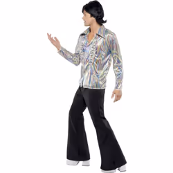 Smiffys Mens 1970s Retro Costume Set