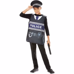 Smiffys Childrens/Kids Police Costume Set