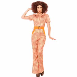 Smiffys Womens/Ladies Authentic 70s Chic Bodysuit