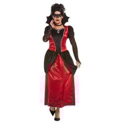 Smiffys Womens/Ladies Gothic Vampiress Costume Set - XS, Black/Red