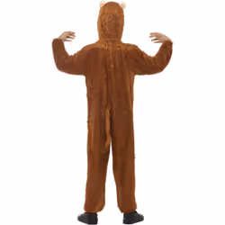 Smiffys Childrens/Kids Monkey Costume - 4-6 Years, Brown/White