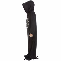Smiffys Childrens/Kids Skeleton Costume - 7-9 Years, Black