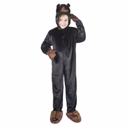 Smiffys Childrens/Kids Gorilla Costume - 10-12 Years, Black