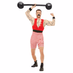 Smiffys Mens Deluxe Strongman Costume Set