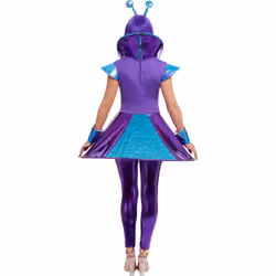 Smiffys Womens/Ladies Alien Costume Set