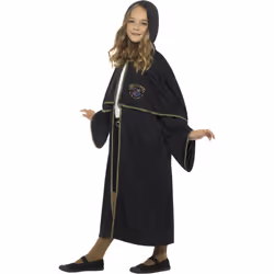 Smiffys Childrens/Kids Wizard Cloak - 7-9 Years, Black