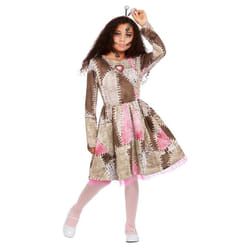 Smiffys Girls Voodoo Doll Halloween Costume Set