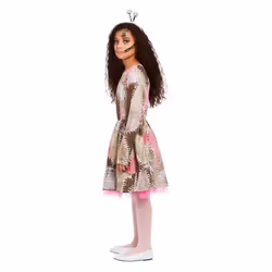 Smiffys Girls Voodoo Doll Halloween Costume Set