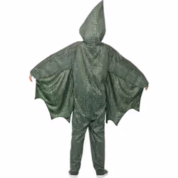 Smiffys Childrens/Kids Pterodactyl Bodysuit - 4-6 Years, Green