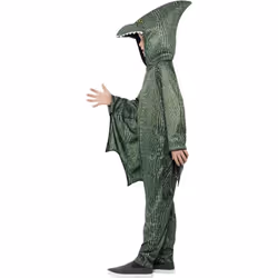 Smiffys Childrens/Kids Pterodactyl Bodysuit - 4-6 Years, Green