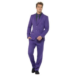 Smiffys Mens Costume Suit Set - M R, Purple