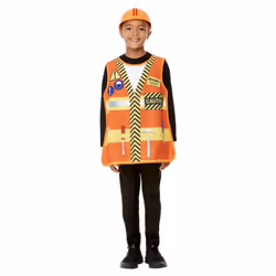 Smiffys Childrens/Kids Builder Costume Set