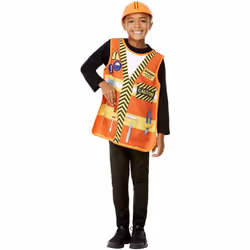Smiffys Childrens/Kids Builder Costume Set