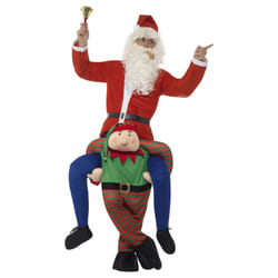 Smiffys Unisex Adult Elf Piggy Back Costume