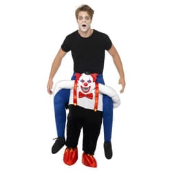 Smiffys Unisex Adult Sinister Clown Piggy Back Costume