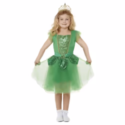 Smiffys Girls Deluxe Fairy Glitter St Patricks Day Costume Set - 4-6 Months, Green