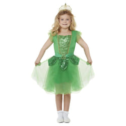 Smiffys Girls Deluxe Fairy Glitter St Patricks Day Costume Set - 4-6 Months, Green