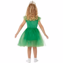 Smiffys Girls Deluxe Fairy Glitter St Patricks Day Costume Set - 4-6 Months, Green