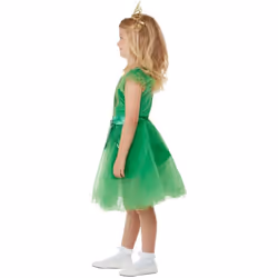 Smiffys Girls Deluxe Fairy Glitter St Patricks Day Costume Set - 4-6 Months, Green