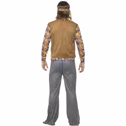 Smiffys Mens 60s Singer Costume Set - S R, Multicoloured