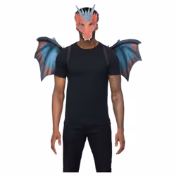 Smiffys Unisex Adult Dragon Costume Accessory Set