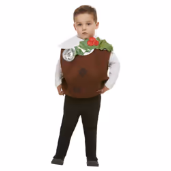 Smiffys Childrens/Kids Christmas Pudding 3D Costume
