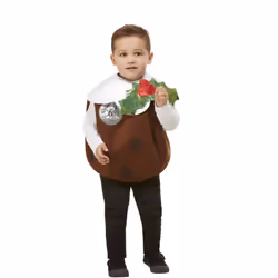 Smiffys Childrens/Kids Christmas Pudding 3D Costume