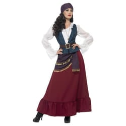 Smiffys Womens/Ladies Deluxe Buccaneer Beauty Pirate Costume Set - XL, Multicoloured
