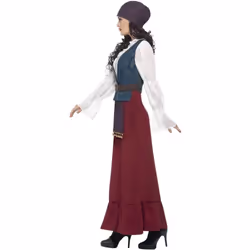Smiffys Womens/Ladies Deluxe Buccaneer Beauty Pirate Costume Set - XL, Multicoloured