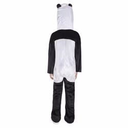 Smiffys Childrens/Kids Panda Costume - 13-14 Years, Black/White