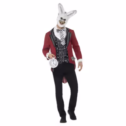 Smiffys Mens Deluxe Rabbit Costume Set