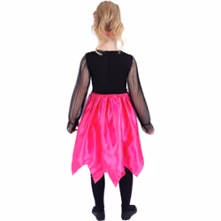 Smiffys Girls Pom Pom Day Of The Dead Costume - 10-12 Years, Multicoloured