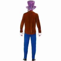 Smiffys Mens Mad Hatter Costume Set - XL R, Multicoloured