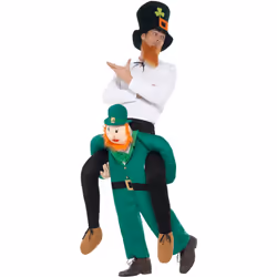 Smiffys Unisex Adult Leprechaun St Patricks Day Piggy Back Costume
