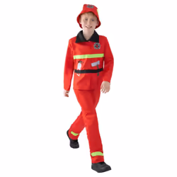 Smiffys Boys Firefighter Costume