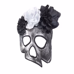 Smiffys Womens/Ladies Skull Bride Mask & Veil
