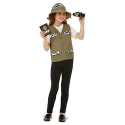 Smiffys Childrens/Kids Explorer Costume Accessory Set - 7-9 Years, Khaki
