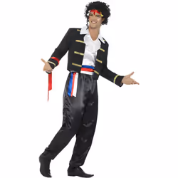 Smiffys Mens 80s New Romantic Costume Set