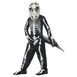 Smiffys Childrens/Kids T-Rex Skeleton Costume Set - 10-12 Years, Black/White