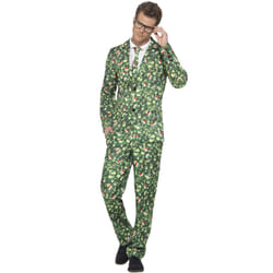 Smiffys Mens Brussel Sprout Costume Suit - XL, Green
