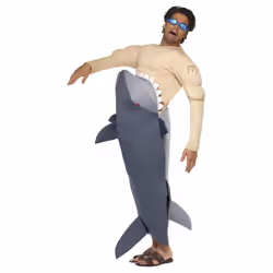 Smiffys Mens Man-Eating Shark Costume Set
