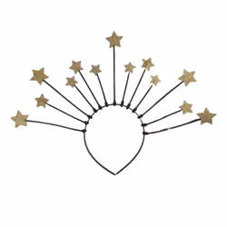 Smiffys Unisex Adult Glitter Star Headband
