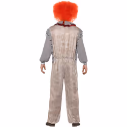 Smiffys Mens Vintage Clown Costume Set - XL, Grey/Red/Brown