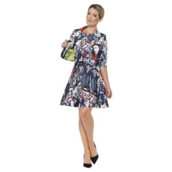 Smiffys Womens/Ladies Zombie Costume Set - M, Multicoloured