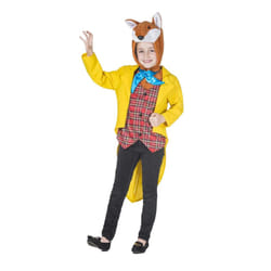 Smiffys Boys Gentleman Fox Costume Set - 13-14 Years, Multicoloured