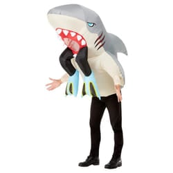 Smiffys Unisex Adult Shark & Diver Costume Inflatable