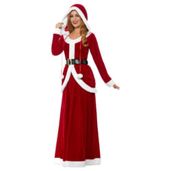 Smiffys Womens/Ladies Deluxe Miss Claus Costume Set