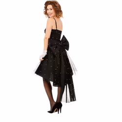 Smiffys Womens/Ladies 80s Rara Costume Dress