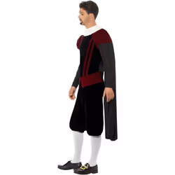 Smiffys Mens Deluxe Tudor Lord Costume Set