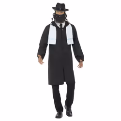 Smiffys Mens Rabbi Costume Set